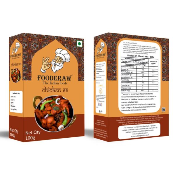 Fooderaw Chicken 65 Masala