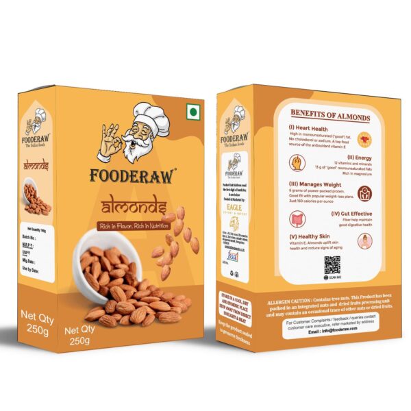 Fooderaw Kashmiri Mamra almonds