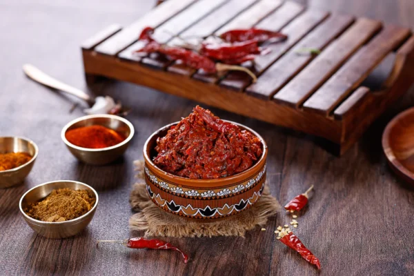 Authentic Andhra Red Chilli Pickle